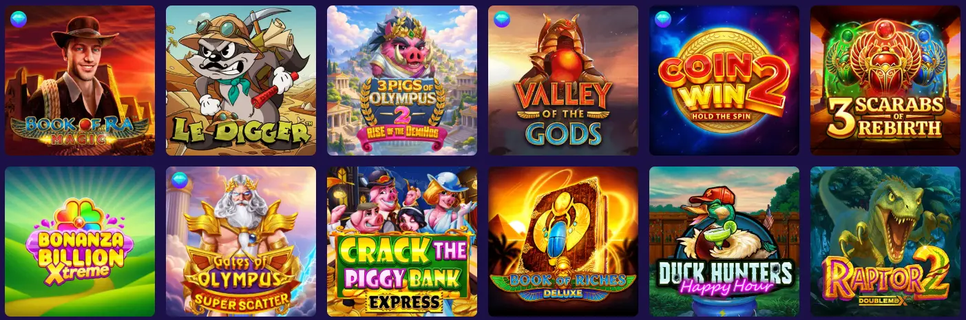 Platinumslots Spiele