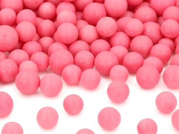 Weiche Zuckerperlen pink 10mm 80g