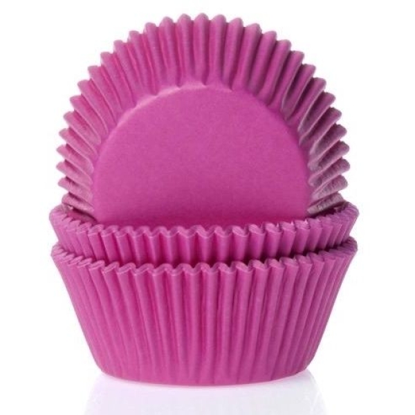 50 Muffin Förmchen Hot Pink